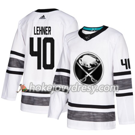 Pánské Hokejový Dres Buffalo Sabres Robin Lehner 40 Bílá 2019 NHL All-Star Adidas Authentic